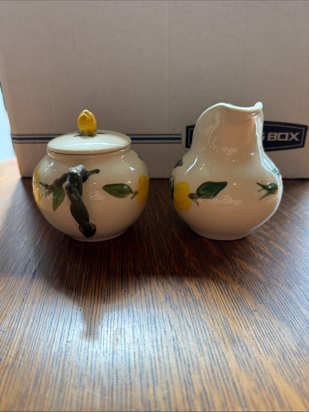Franciscan Meadow, Rose creamer, and sugar bowl - Picture 3 of 6